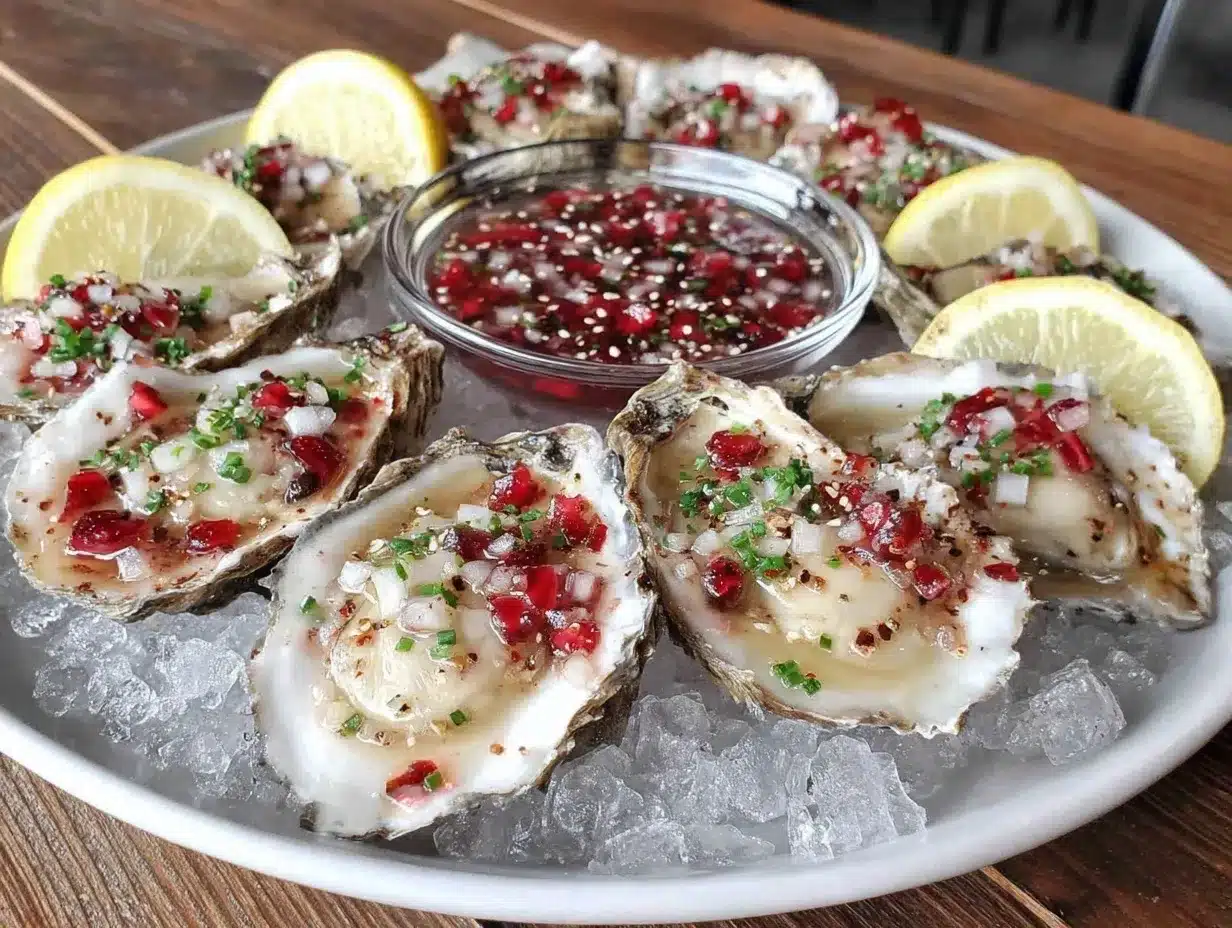 apple cider mignonette preparation steps