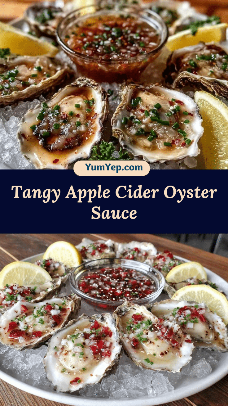 apple cider mignonette recipe