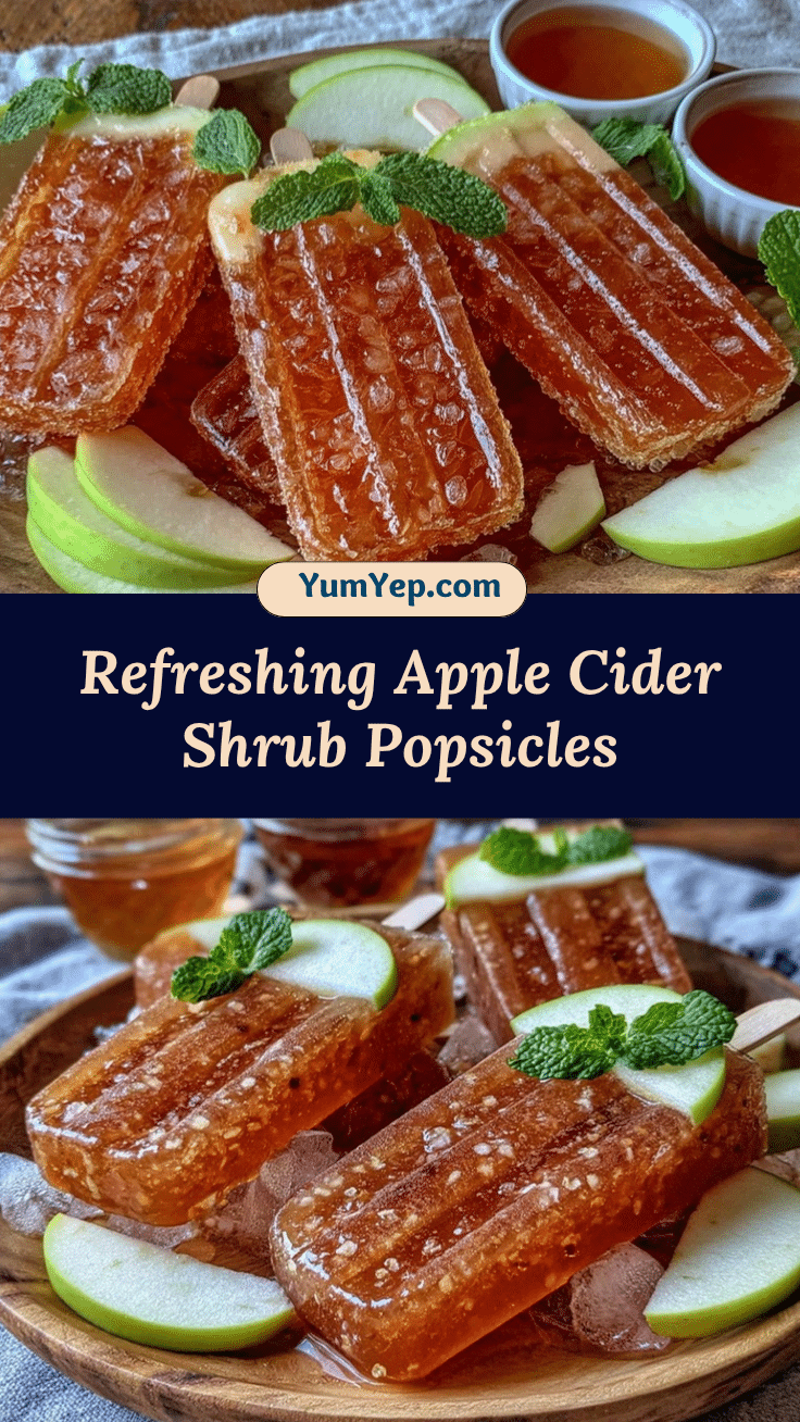apple cider vinegar popsicles recipe