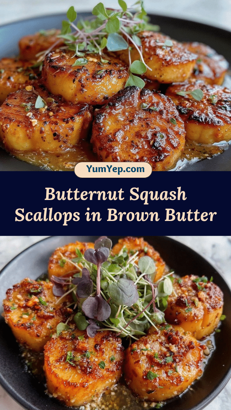 butternut squash scallops recipe
