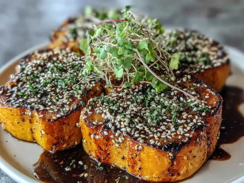 charred butternut squash - featured image