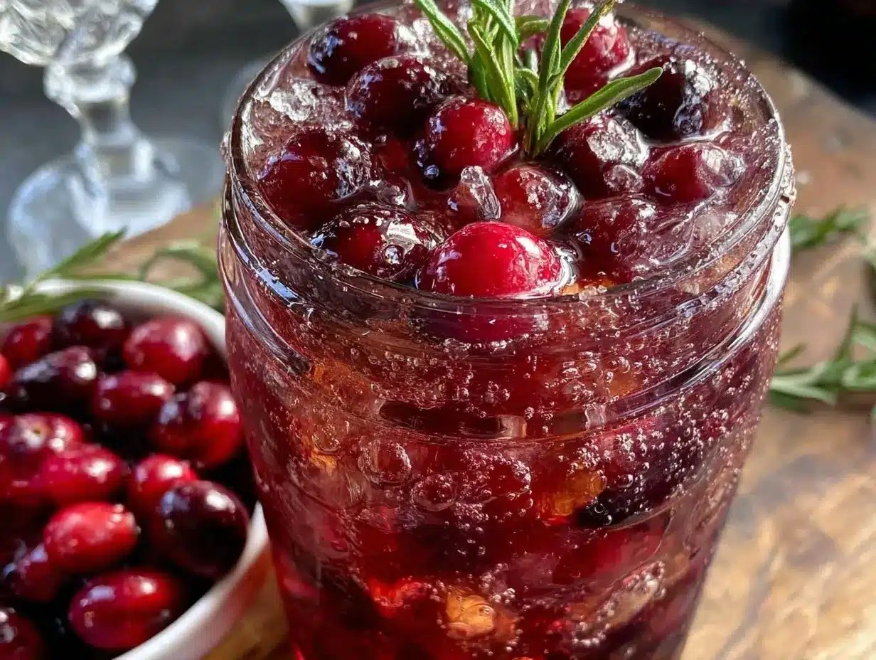 cranberry vodka preparation steps