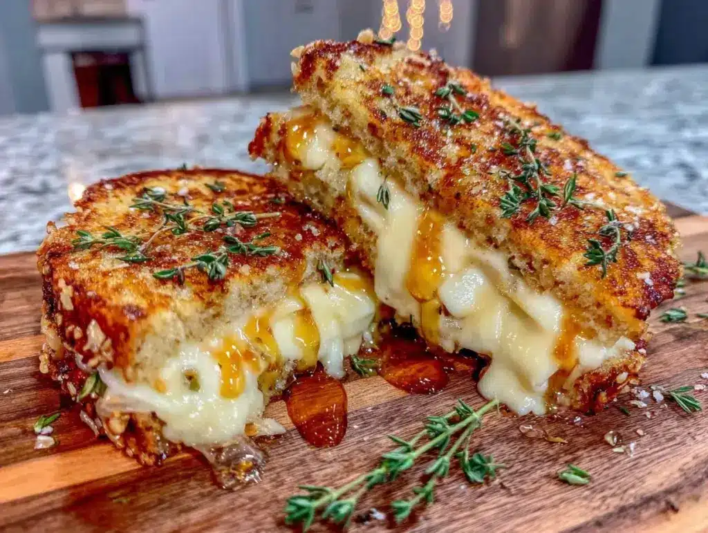 Honeycrisp Apple Brie Grilled Cheese - featured image