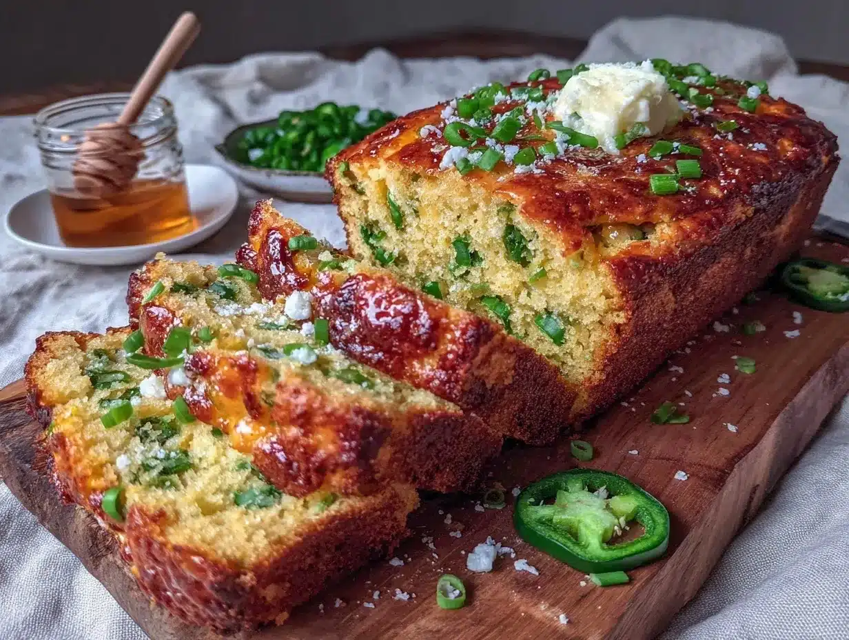 jalapeño cheddar cornbread preparation steps