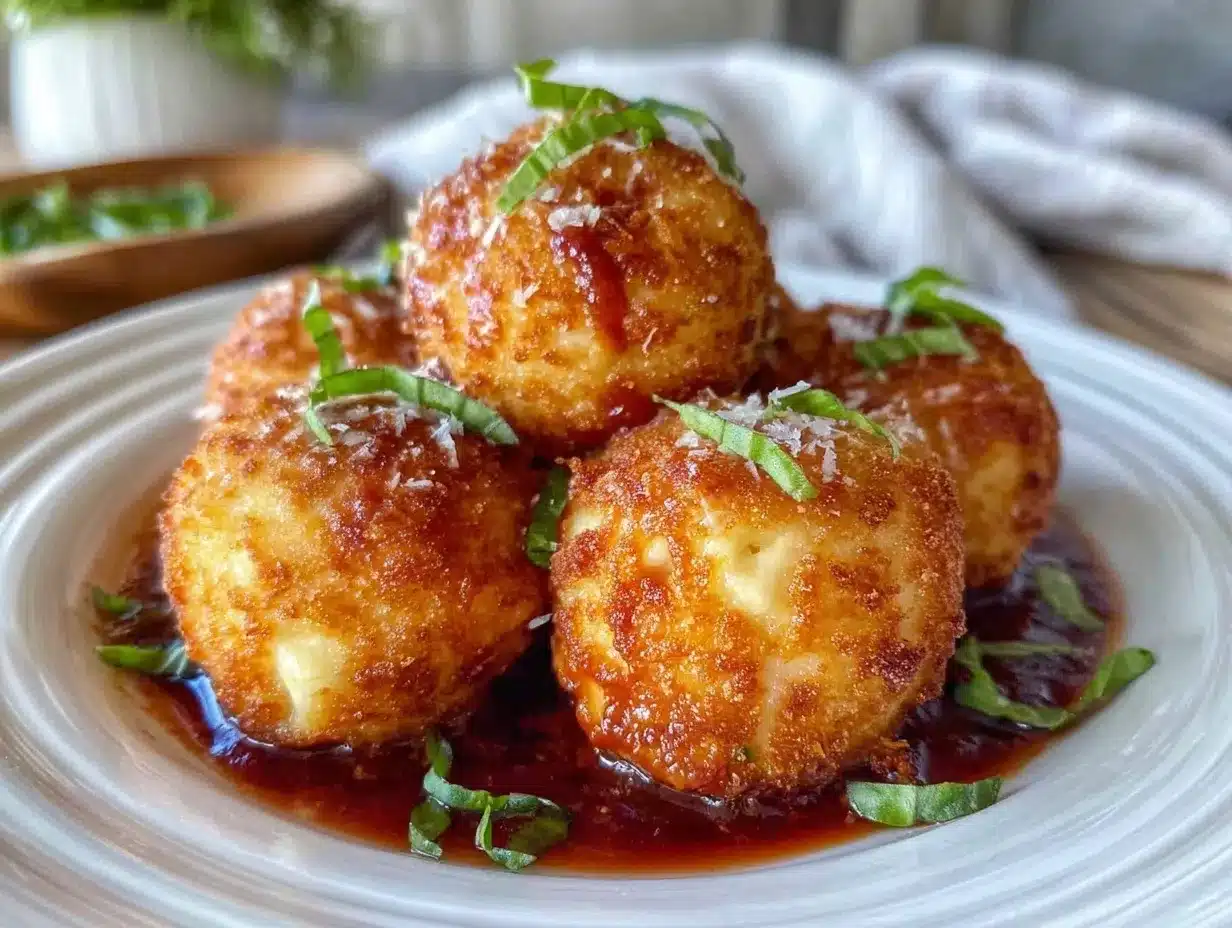 mac and cheese arancini preparation steps