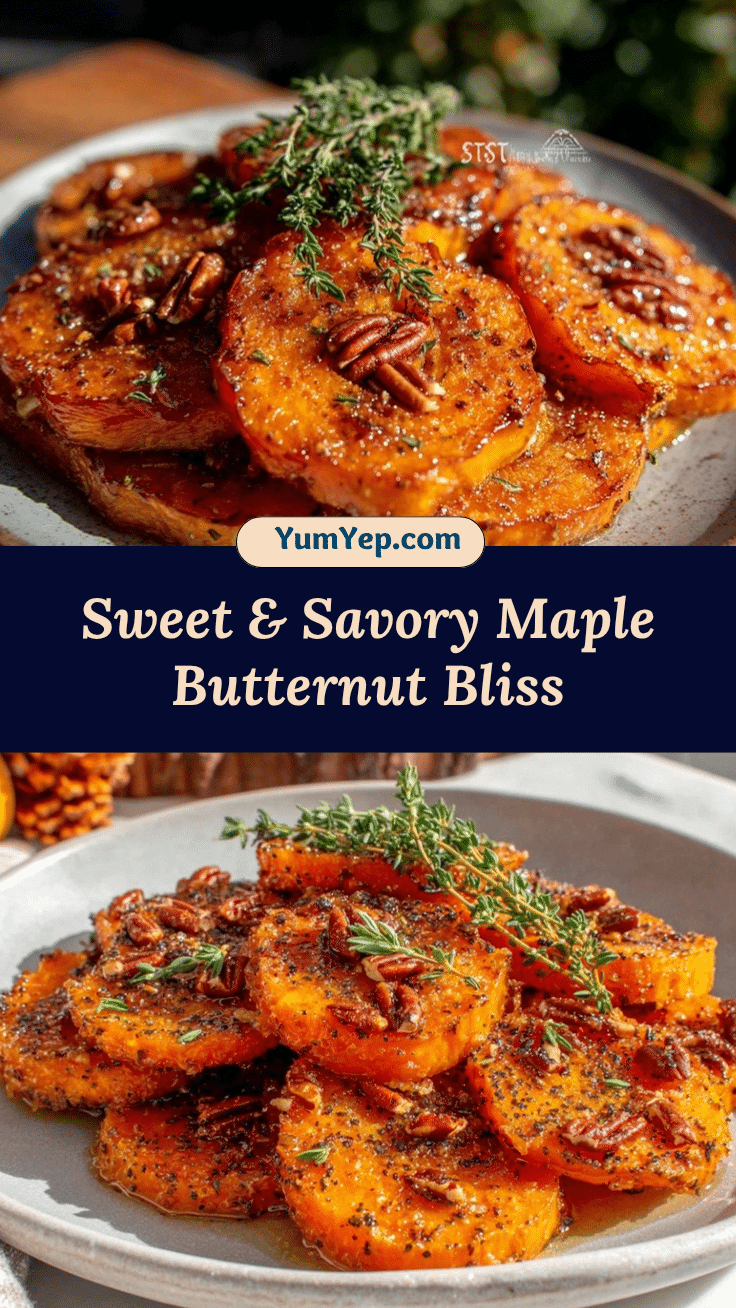 maple glazed butternut squash recipe