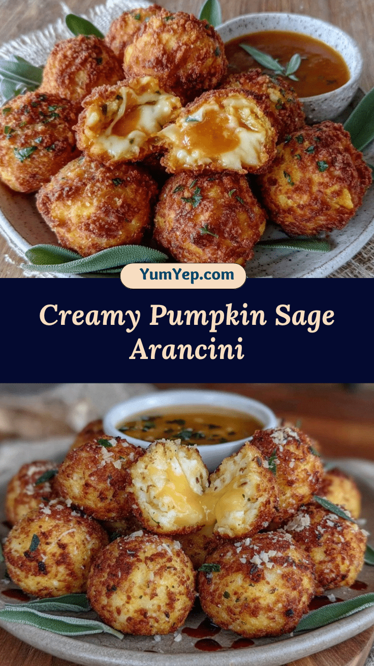 Pumpkin Sage Arancini recipe