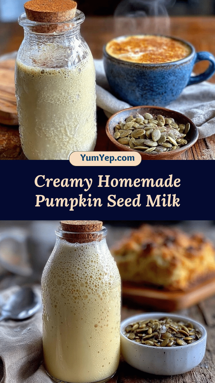 pumpkin seed milk recipe