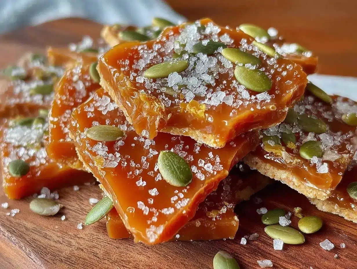 pumpkin seed toffee preparation steps