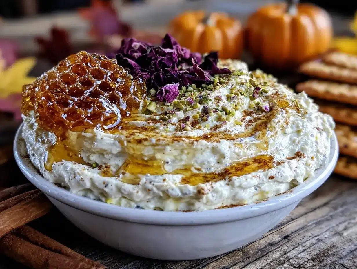 pumpkin spice labneh preparation steps