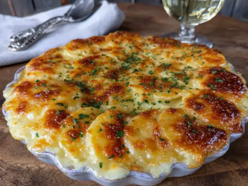 Smoked Gouda Scalloped Potatoes - featured image