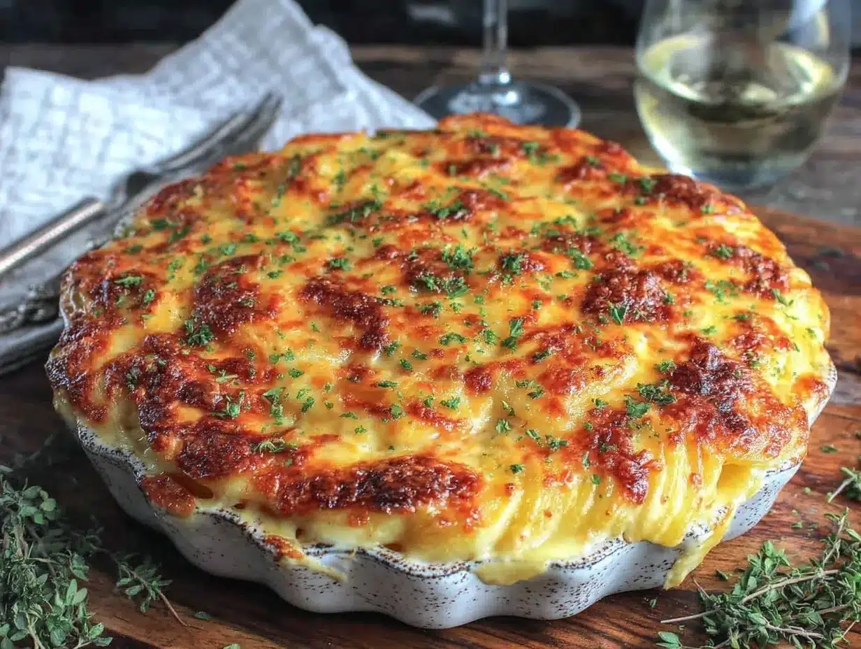 Smoked Gouda Scalloped Potatoes preparation steps