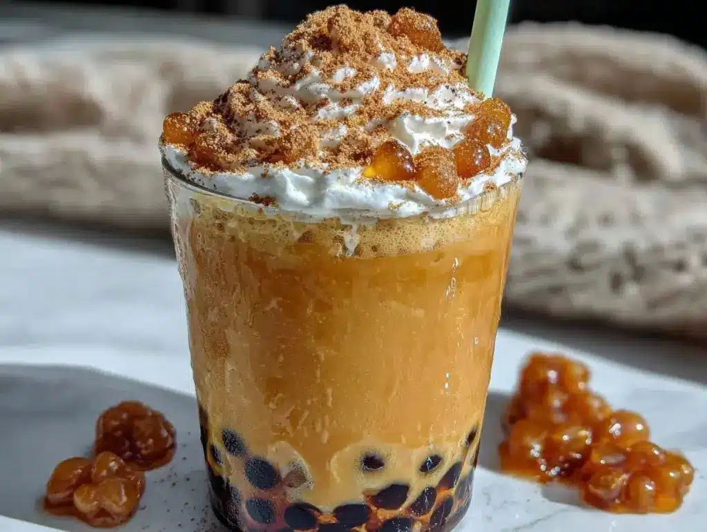 sweet potato bubble tea - featured image