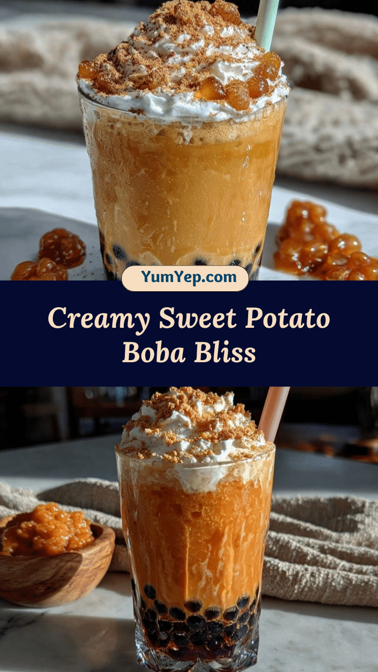 sweet potato bubble tea recipe