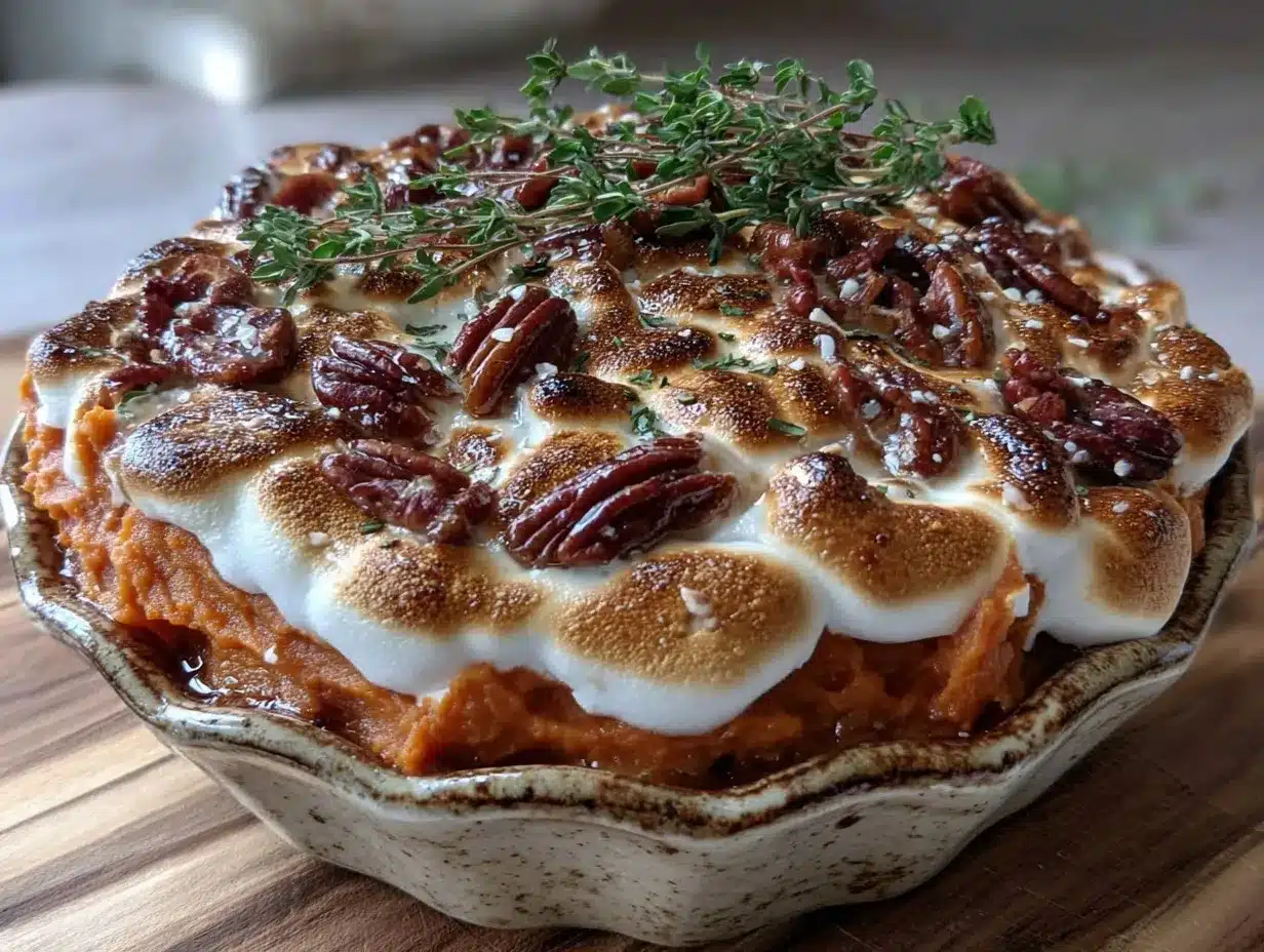 sweet potato casserole preparation steps