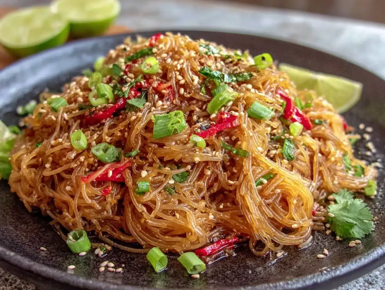 sweet potato glass noodles preparation steps