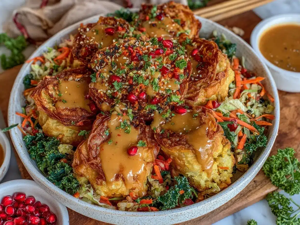 Thanksgiving Egg Roll Bowls preparation steps