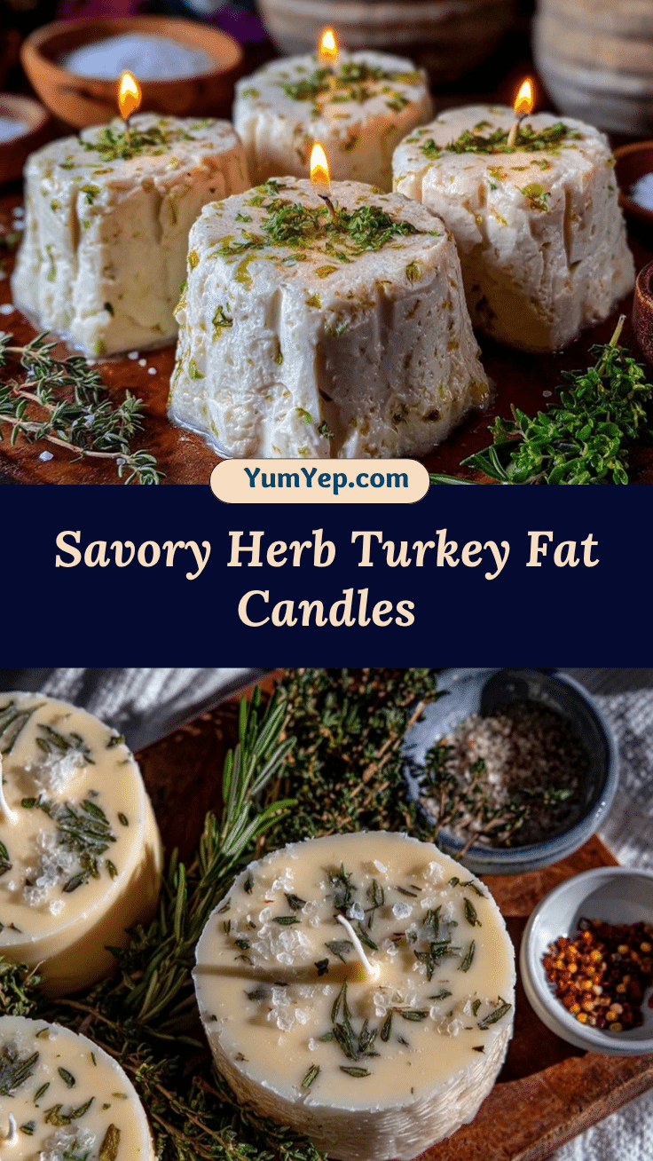turkey fat candles recipe