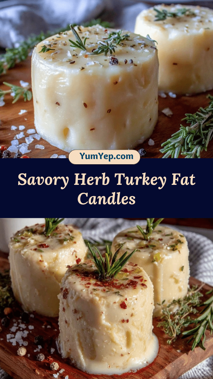 turkey fat candles recipe