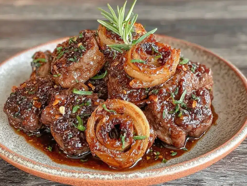 turkey gizzard confit - featured image