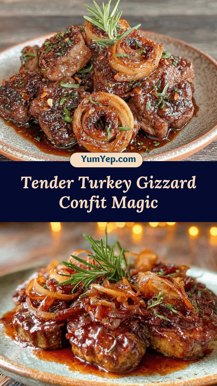 turkey gizzard confit recipe