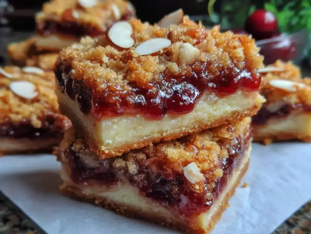 Almond Cherry Pie Bars - featured image