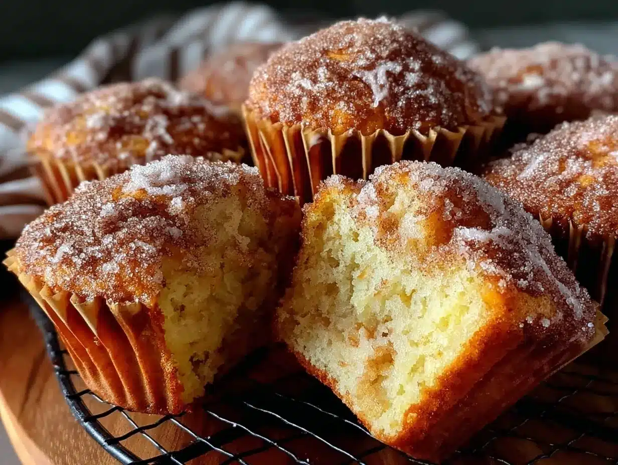 apple cider muffins preparation steps