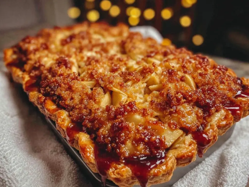 apple slab pie - featured image
