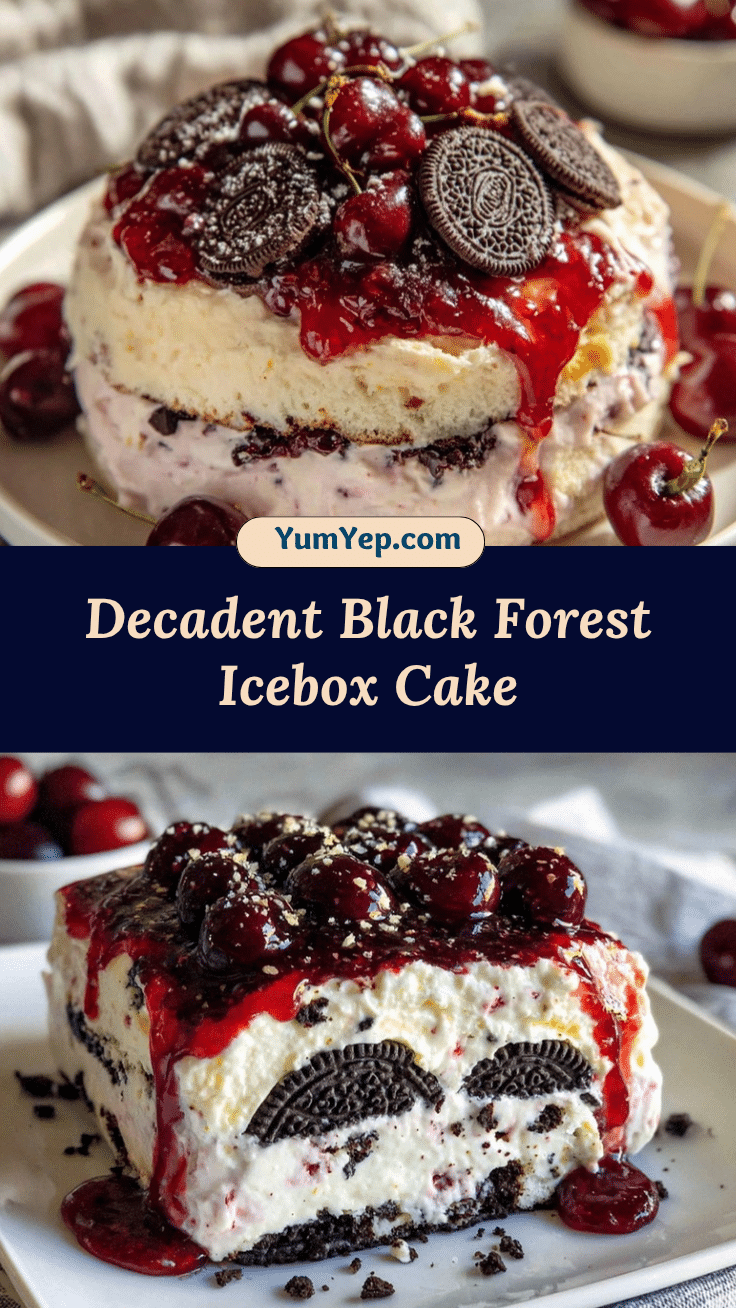 Black Forest Icebox Cake recipe
