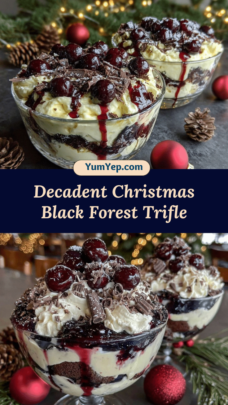 Black Forest Trifle recipe