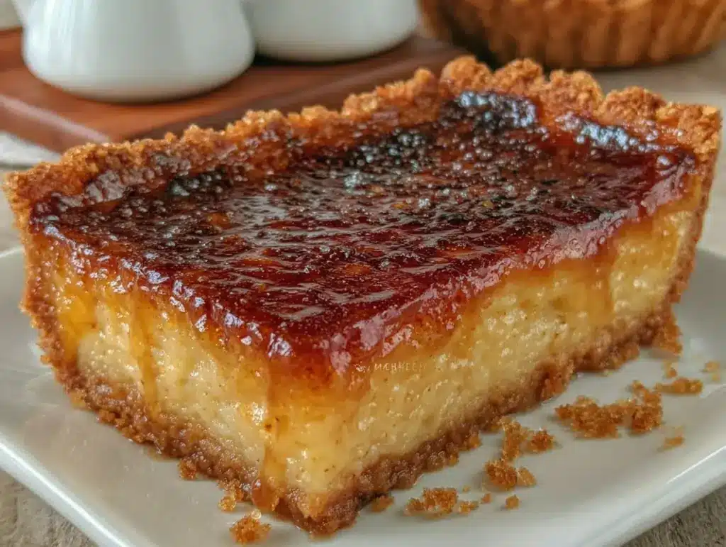 burnt honey pie - featured image