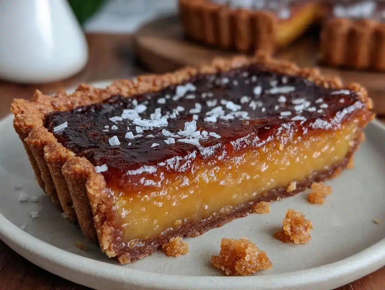 burnt honey pie preparation steps