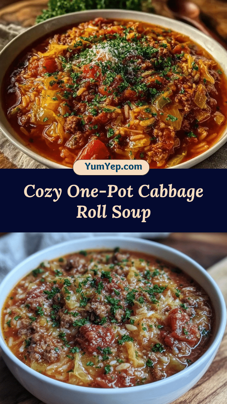 cabbage roll soup recipe