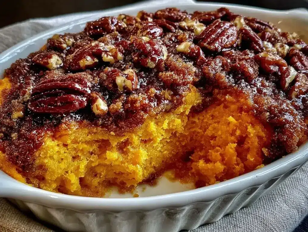 canned sweet potato casserole - featured image