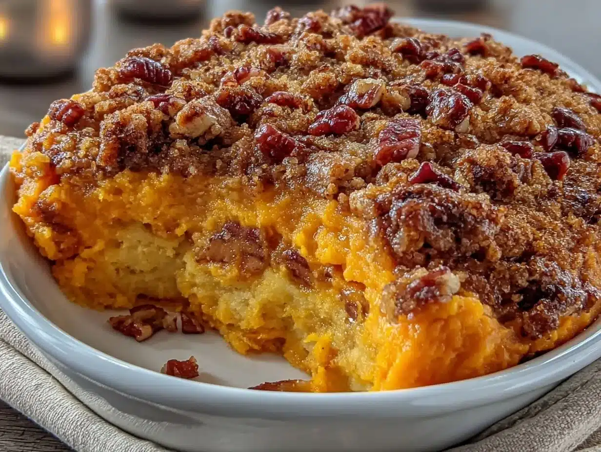 canned sweet potato casserole preparation steps