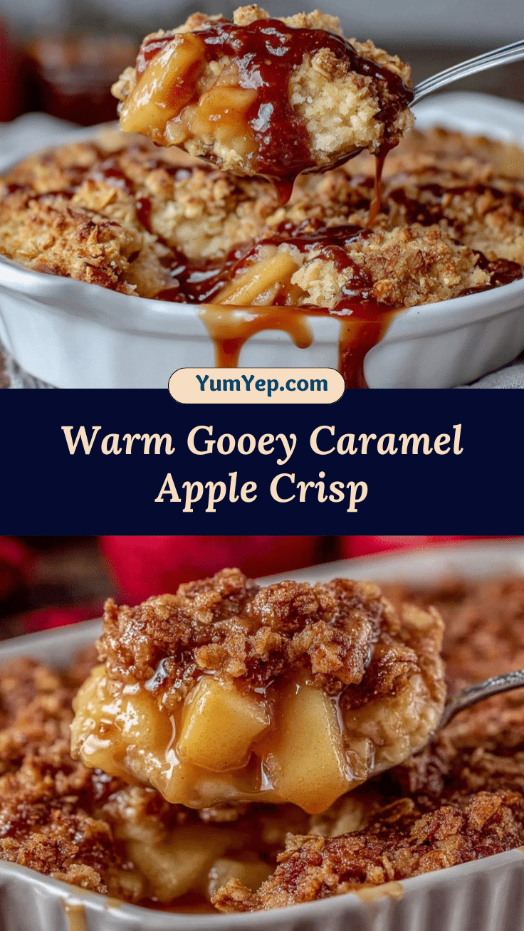 caramel apple crisp recipe