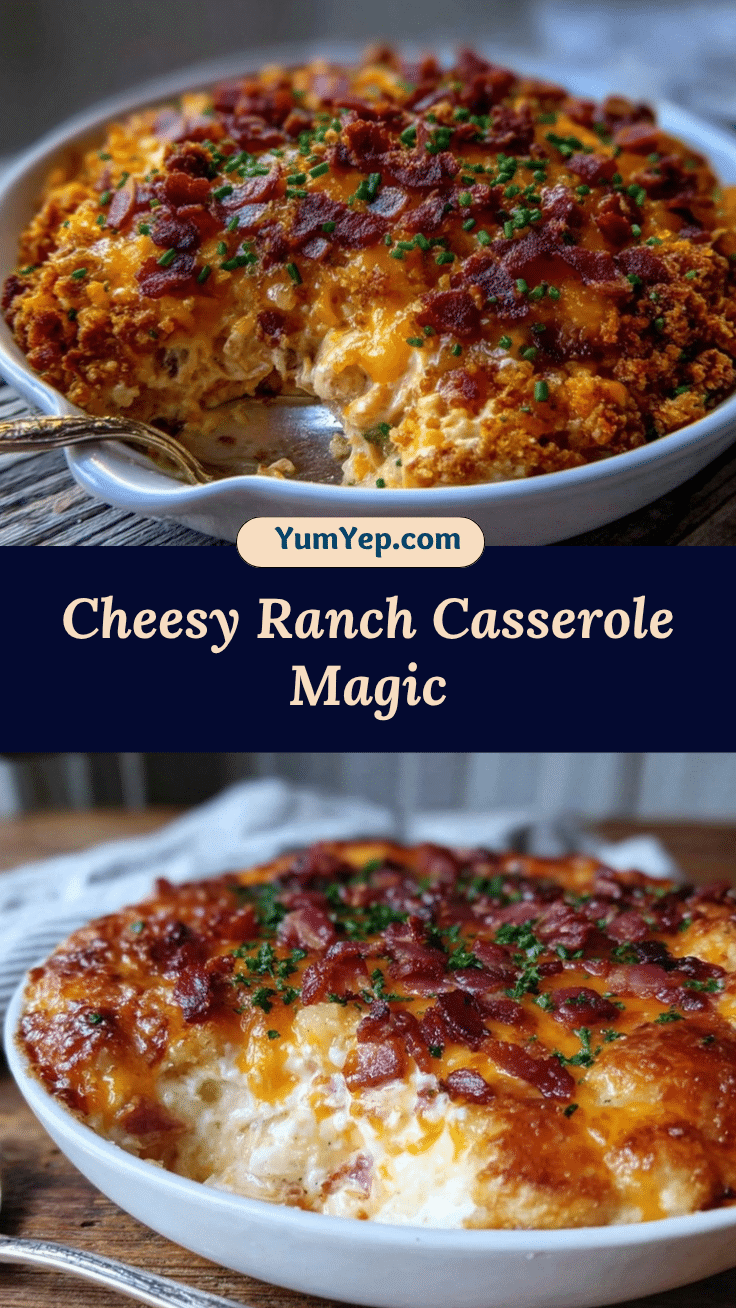 cheddar ranch casserole recipe
