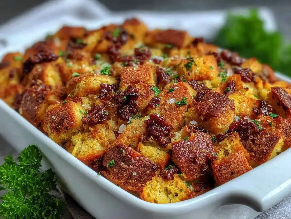chicken stuffing bake preparation steps