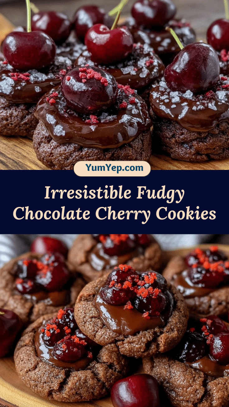 chocolate cherry cookies recipe
