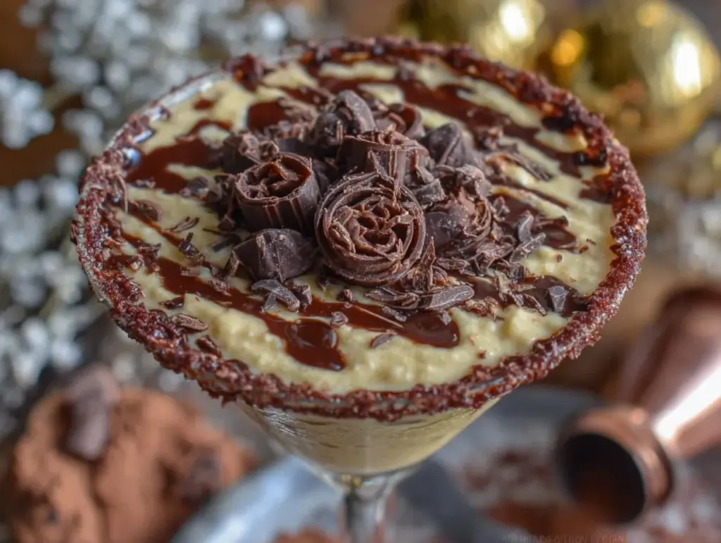 chocolate martini recipe - featured image