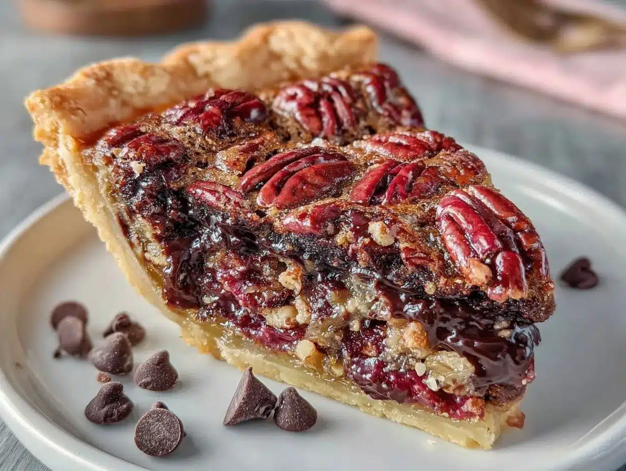chocolate pecan pie preparation steps