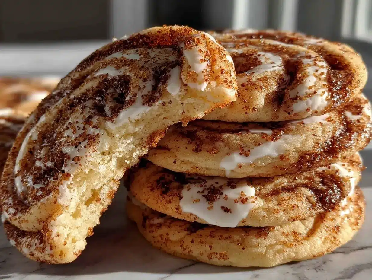 cinnamon roll sugar cookies preparation steps