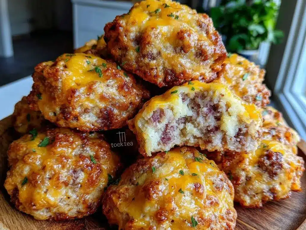 classic sausage balls - featured image