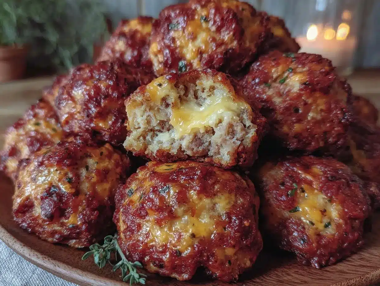 classic sausage balls preparation steps