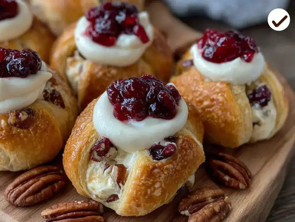 Cranberry Cream Cheese Crescent Bites - featured image