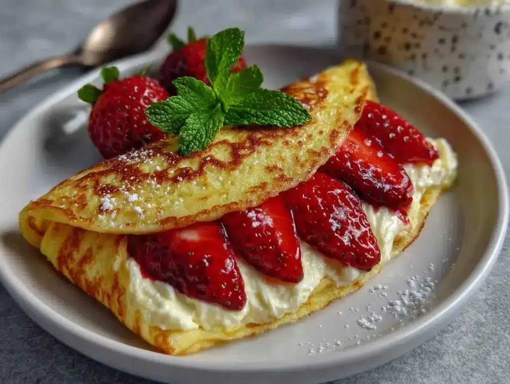 cream cheese crepe filling - featured image