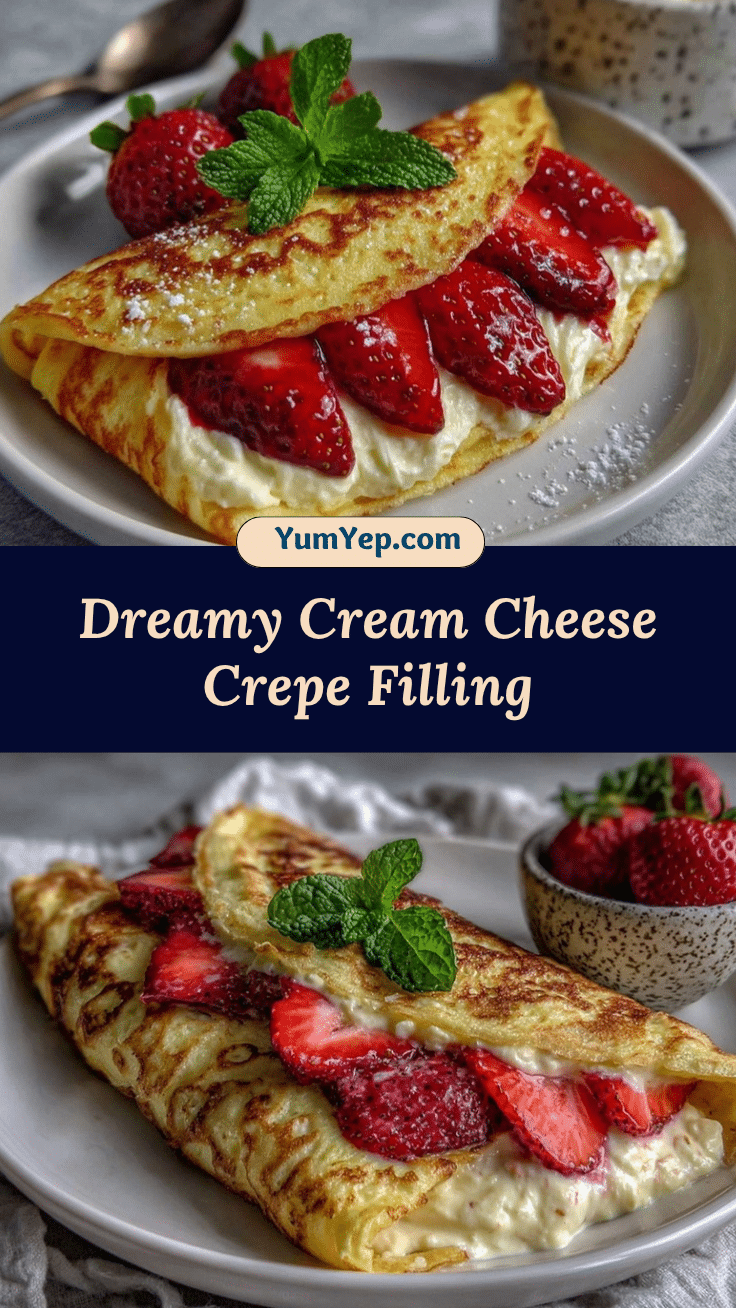 cream cheese crepe filling recipe
