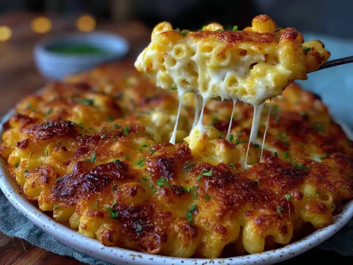 creamy baked mac and cheese preparation steps