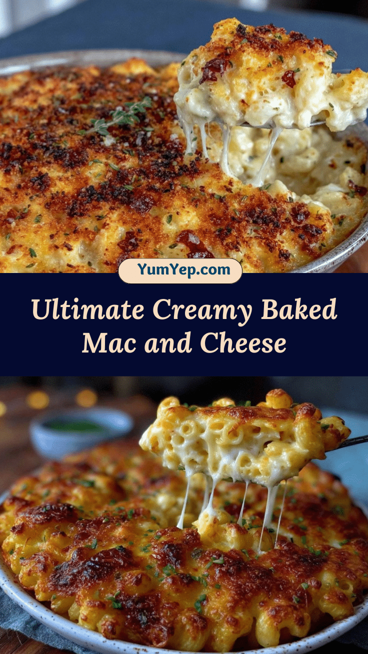 creamy baked mac and cheese recipe