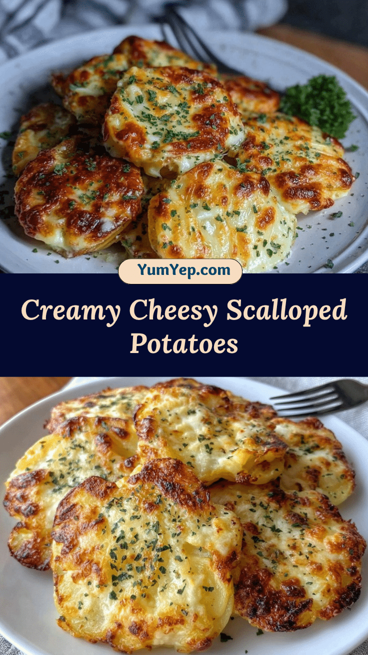 creamy cheesy scalloped potatoes recipe